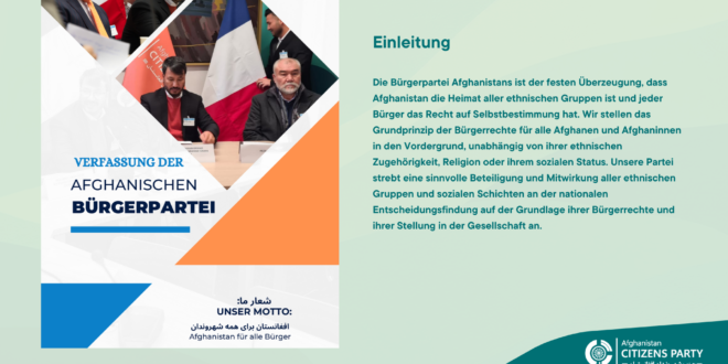 Afghanistan für alle Bürger