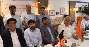 Dr. Zaker Hussain Ershad, the leader of the Citizens Party of Afghanistan