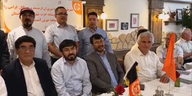 Dr. Zaker Hussain Ershad, the leader of the Citizens Party of Afghanistan