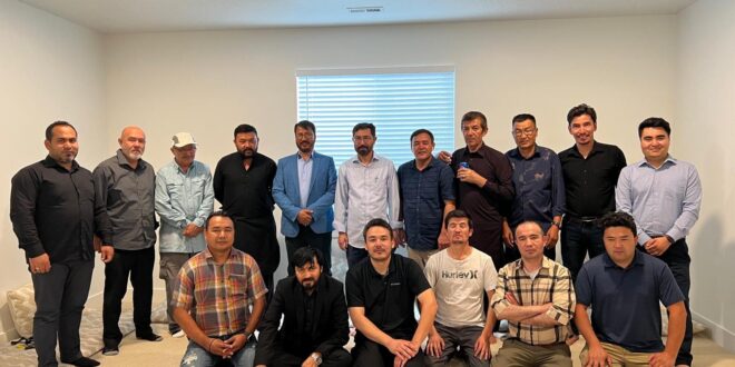 A meeting of the high-ranking members of the Citizens' Party of Afghanistan