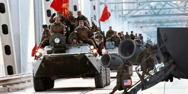 خروج آمریکا و شوری از افغانستان